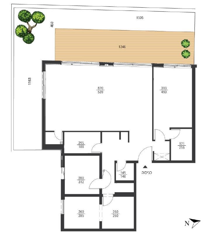 Floorplan Shulamit